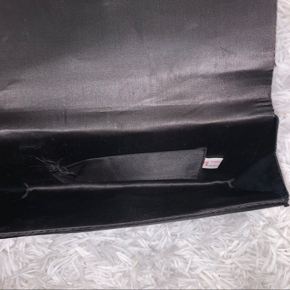 Vintage Black Beaded Clutch - Picture 4 of 5